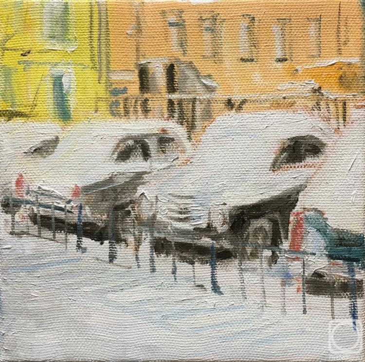 Chistiakov Vsevolod. Urban snowdrops