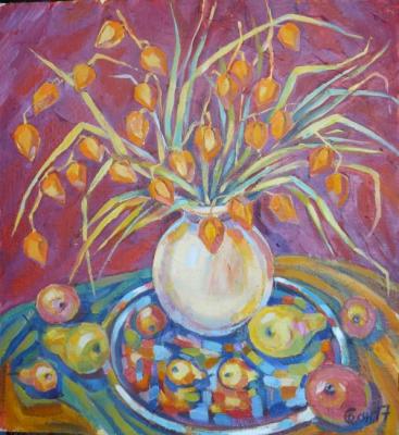 Still life with physalis
