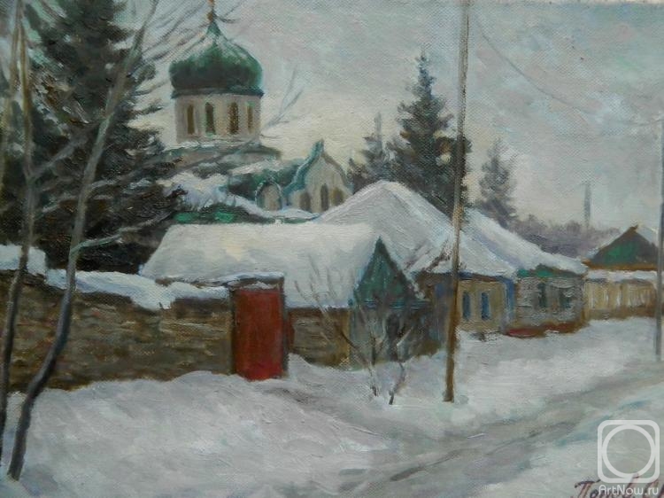 Popov Sergey. Church in Kon-Kolodez village