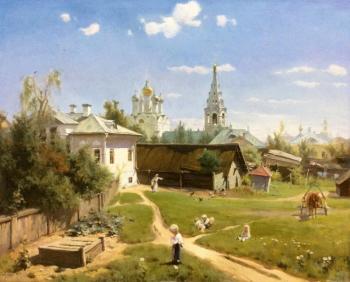 Moscow Courtyard (A Copy Of Polenov S Painting). Komarova Elena