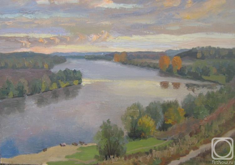 Chernyy Alexandr. river Oka.Kolomna