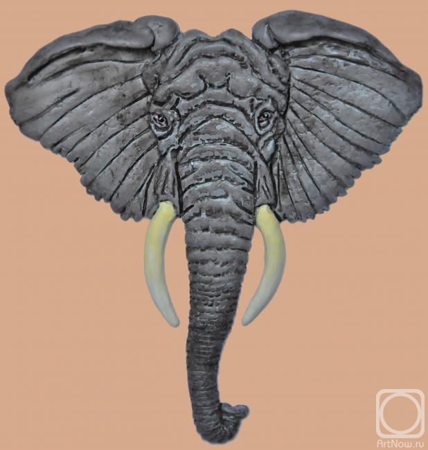 Hrapinskiy Oleg. Elephant (magnet)