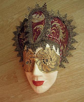Venetian mask. Lutsenko Olga