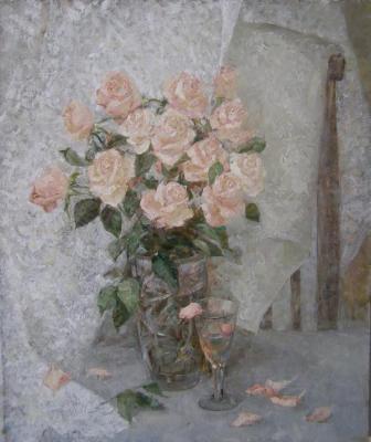 Pink roses. Goltseva Yuliya