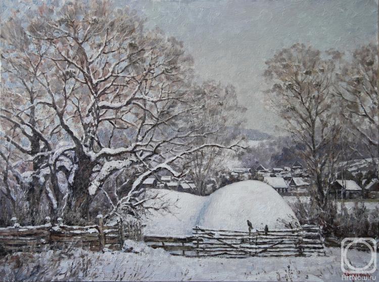 Soldatenko Andrey. Winter in the village