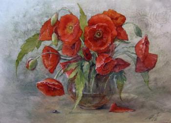 A bouquet of poppies