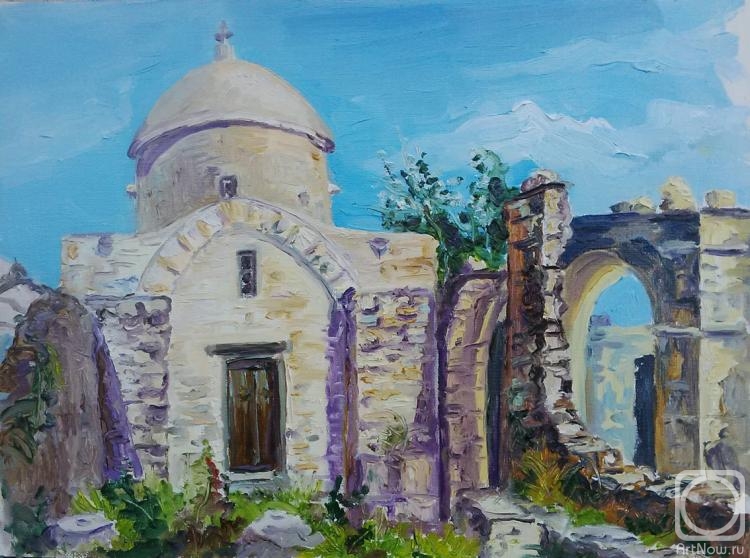 Lazarev Dmitry. Timios Stavros Monastery. Cyprus