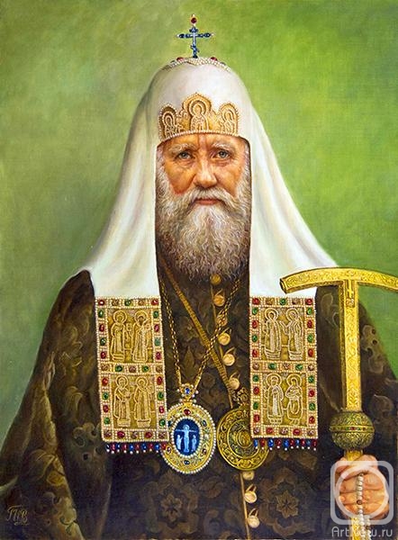 Gayduk Irina. Portrait of Patriarch Tikhon