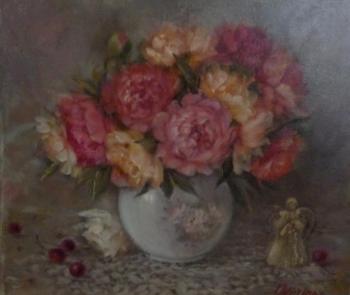Bouquet with peonies. Yurtchenko Olga