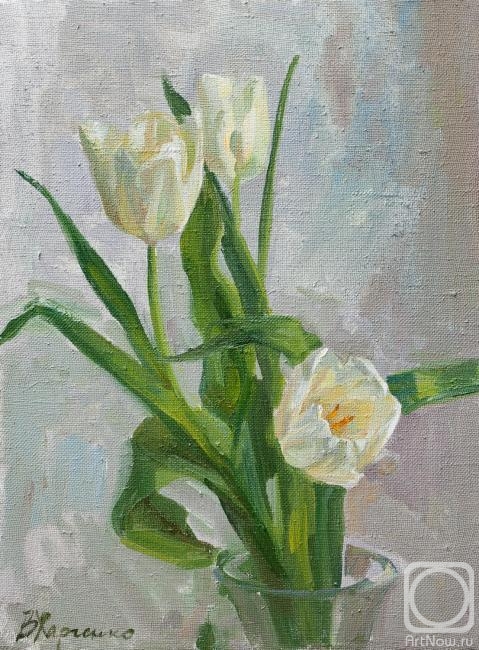 Kharchenko Victoria. White tulips