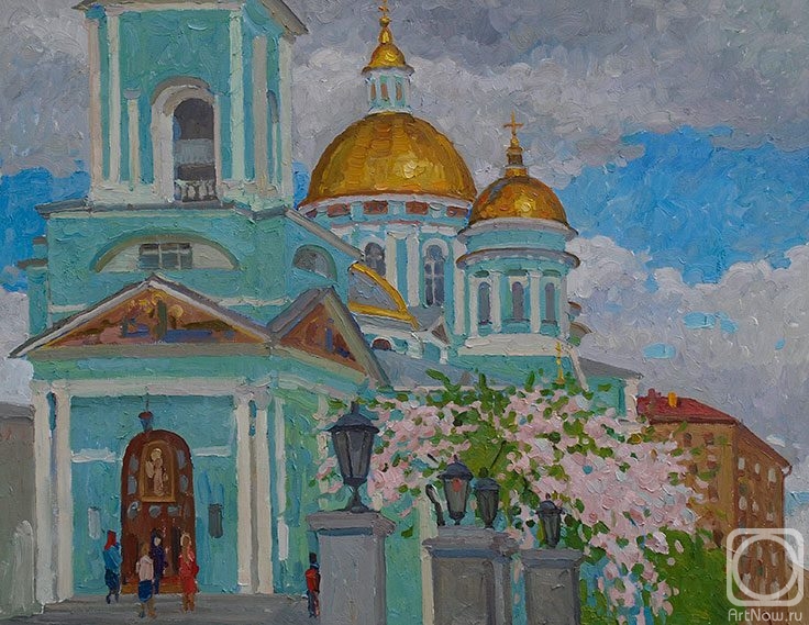 Nesterova Anastasia. Cathedral of the Epiphany in Yelokhov