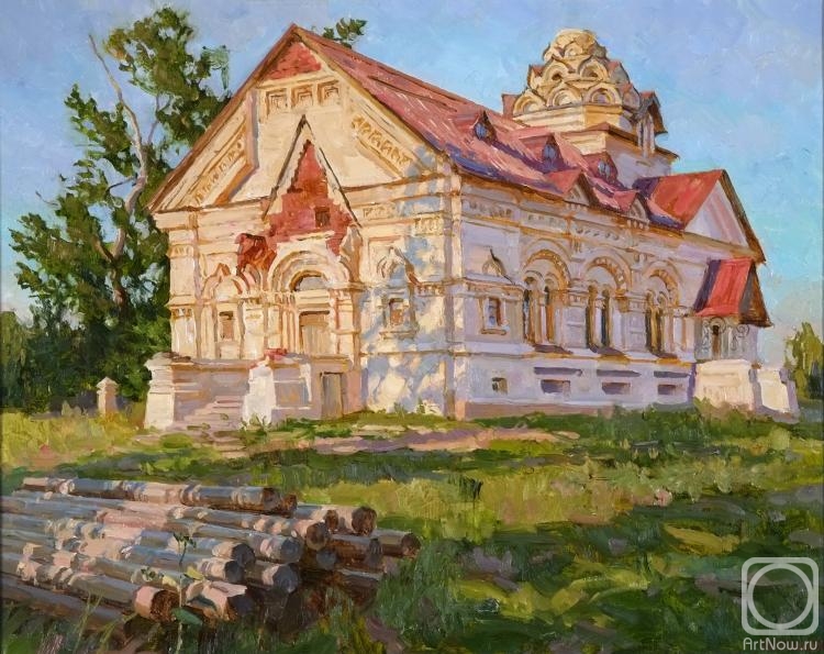 Panteleev Sergey. Evening in Berezovka