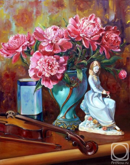 Fedosenko Roman. Girl with flowers