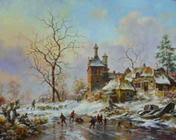 Winter in Holland. Iakushchenko Sergei