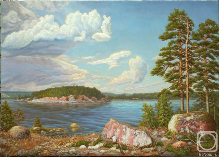 Balabushkin Sergey. On the shore of Ladoga