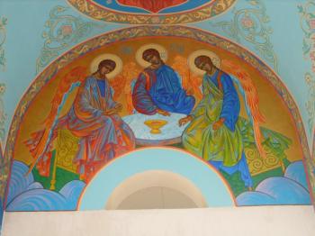holy Trinity. Painting of the Church. Nesterkova Irina