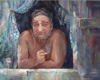 What are you thinking about, Kolyan (The Portrait At The Window). Mif Robert