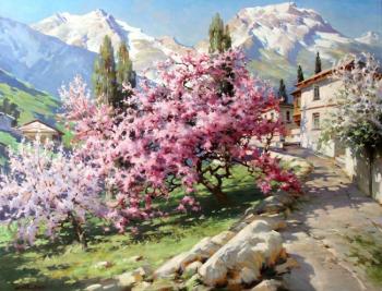 Spring in the mountains. Nemakin Aleksandr
