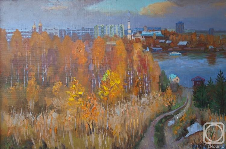 Chernyy Alexandr. Autumn. The City Of Naberezhnye Chelny