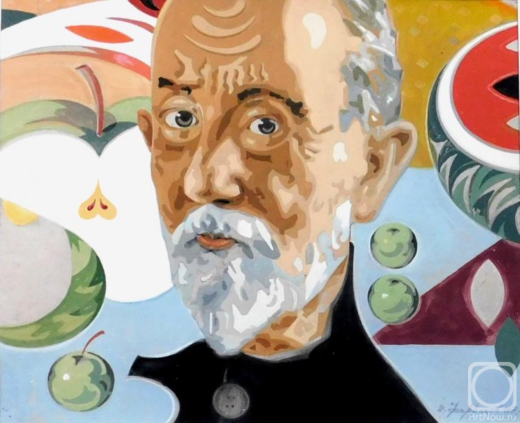 Farrachov Ildus. Portrait of V.I. Michurin
