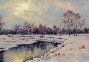 Spring river, Sketch