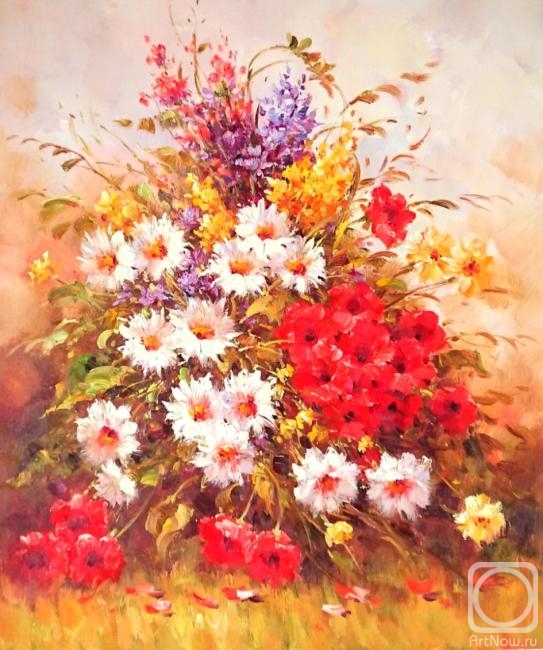 Dzhanilyatti Antonio. Summer flowers