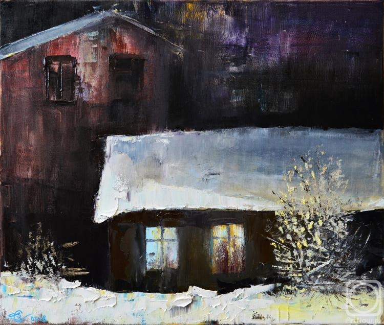 Stolyarov Vadim. A long conversation on a winter's night