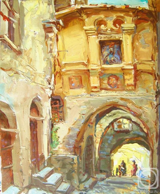 Mishagin Andrey. Walking through the old town
