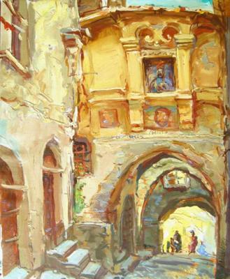 Mishagin Andrey Victorovich. Walking through the old town