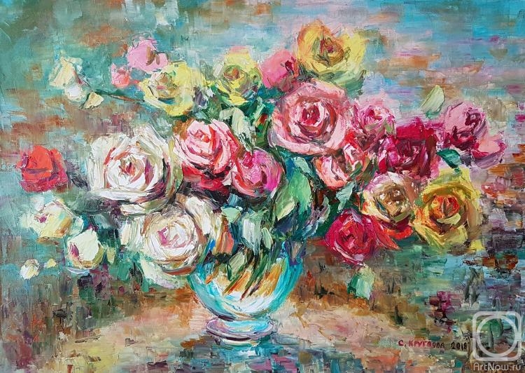 Kruglova Svetlana. Dutch roses