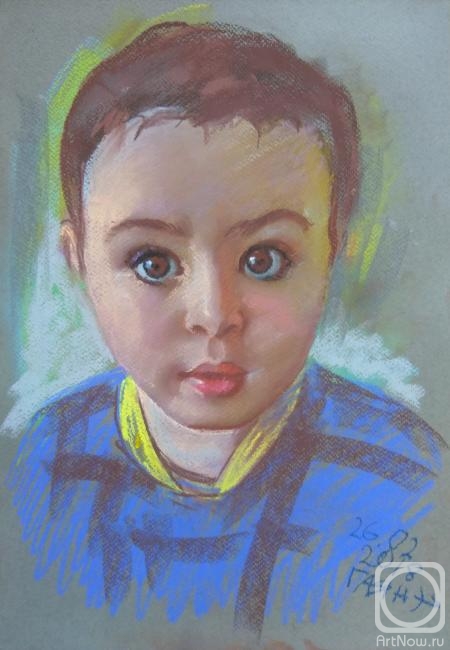 Dobrovolskaya Gayane. Child from Oviedo from a photograph