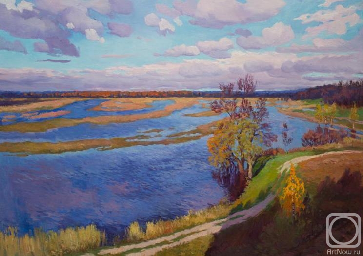Skrylkov Maxim. Flood on the river