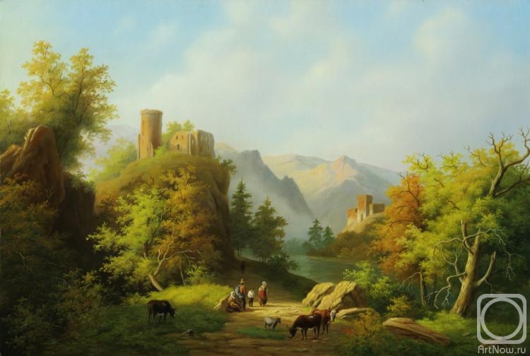 Grigoryev Andrei. Mountainous landscape