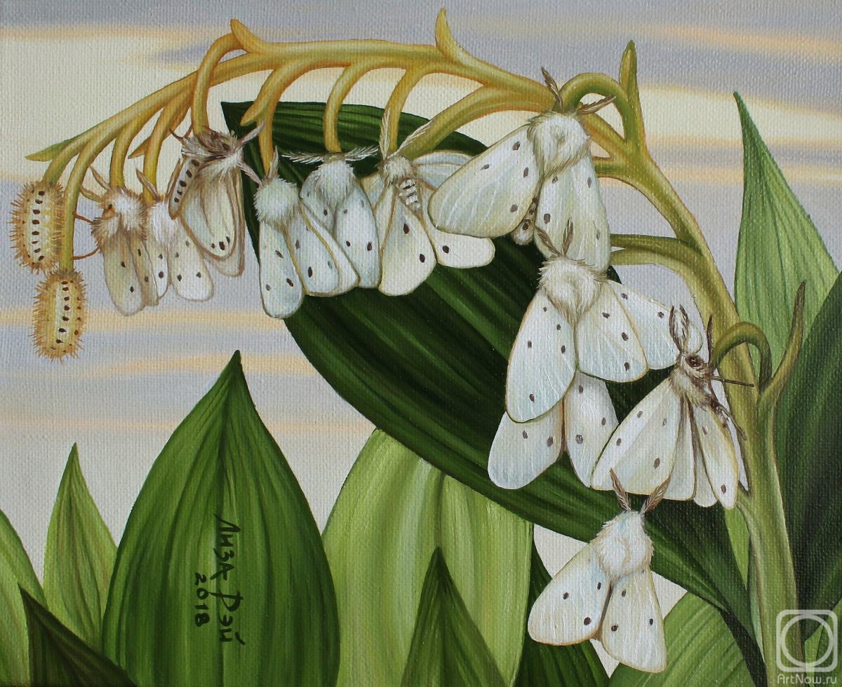 Ray Liza. Fluttering lily of the valley