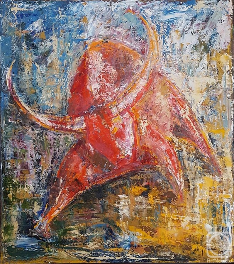 Simonian Mikael. The red bull