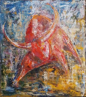 The red bull. Simonian Mikael