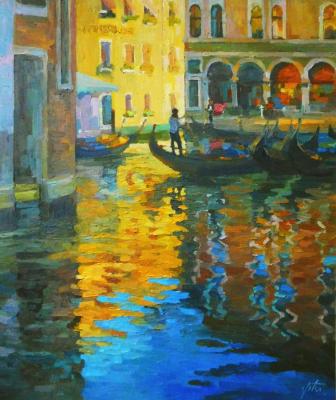 Golden reflections (Reflections In Venice). Chizhova Viktoria