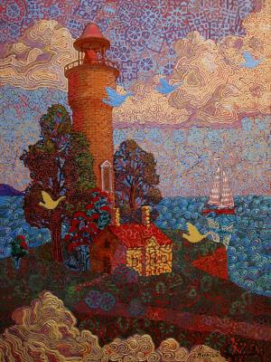 Lighthouse. Akindinov Alexey