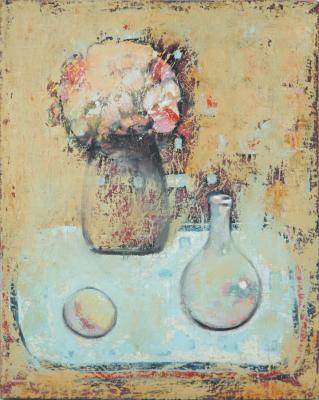 Still Life with Decanter and Lemon