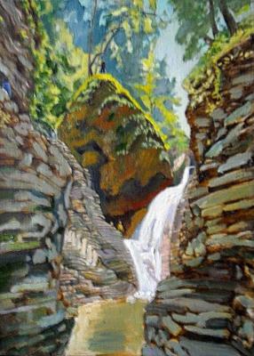 Rufabgo Heart Waterfall. Kulygina Anastasia