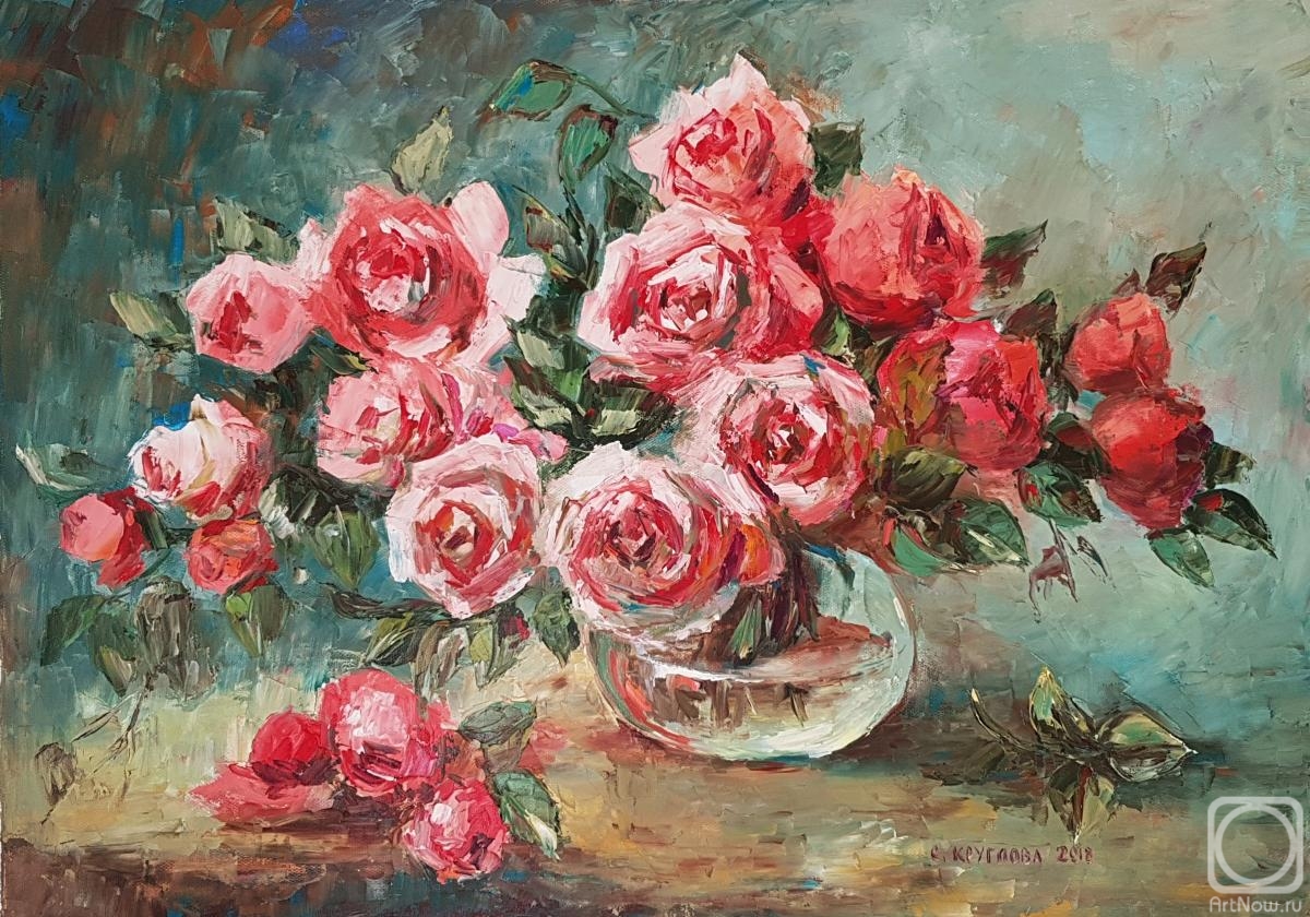 Kruglova Svetlana. Roses Laminout