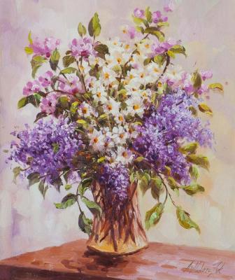Spring bouquet with lilac. Vlodarchik Andjei