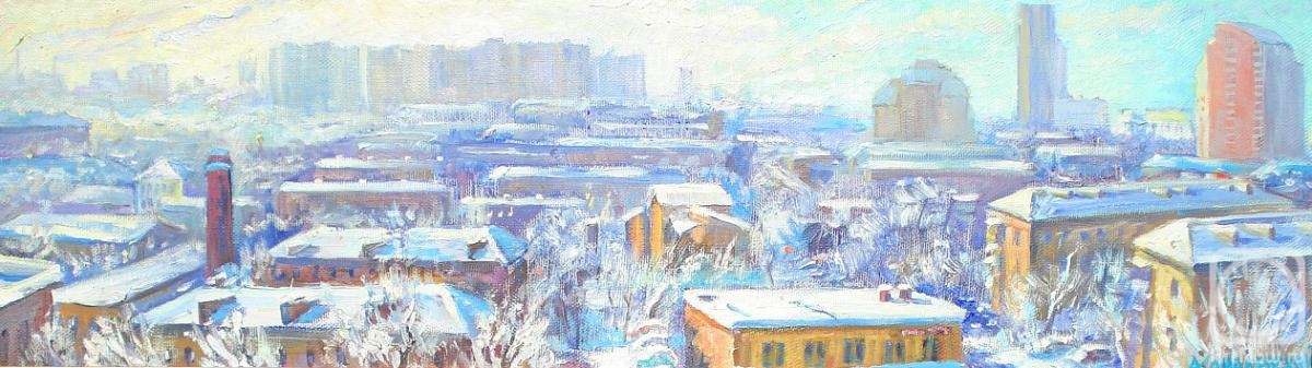 Kovalevscky Andrey. Frosty day in Northern Izmailovo