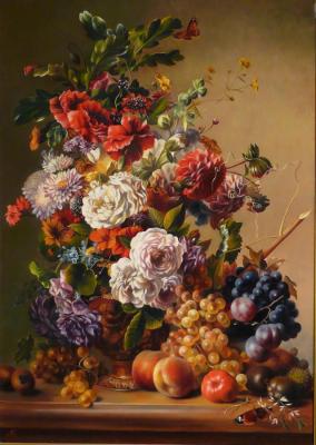 Flowers and fruits. Kurilenko Galina