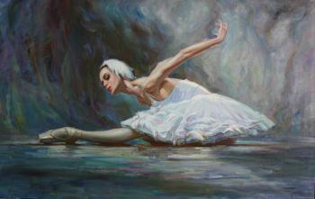 Odetta-Swan (prima balerina of Mariinskiy theater) (ballet Swan lake)