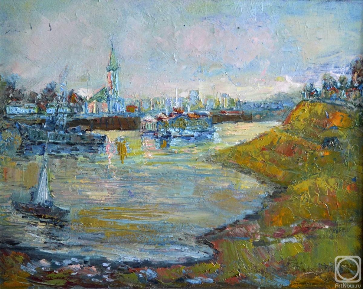 Timoshenko Yulia. Evening river
