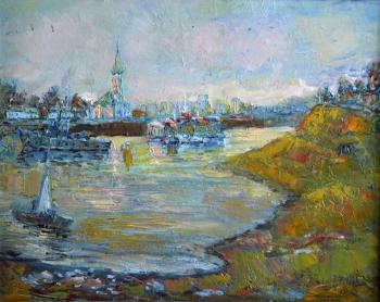 Evening river. Timoshenko Yulia