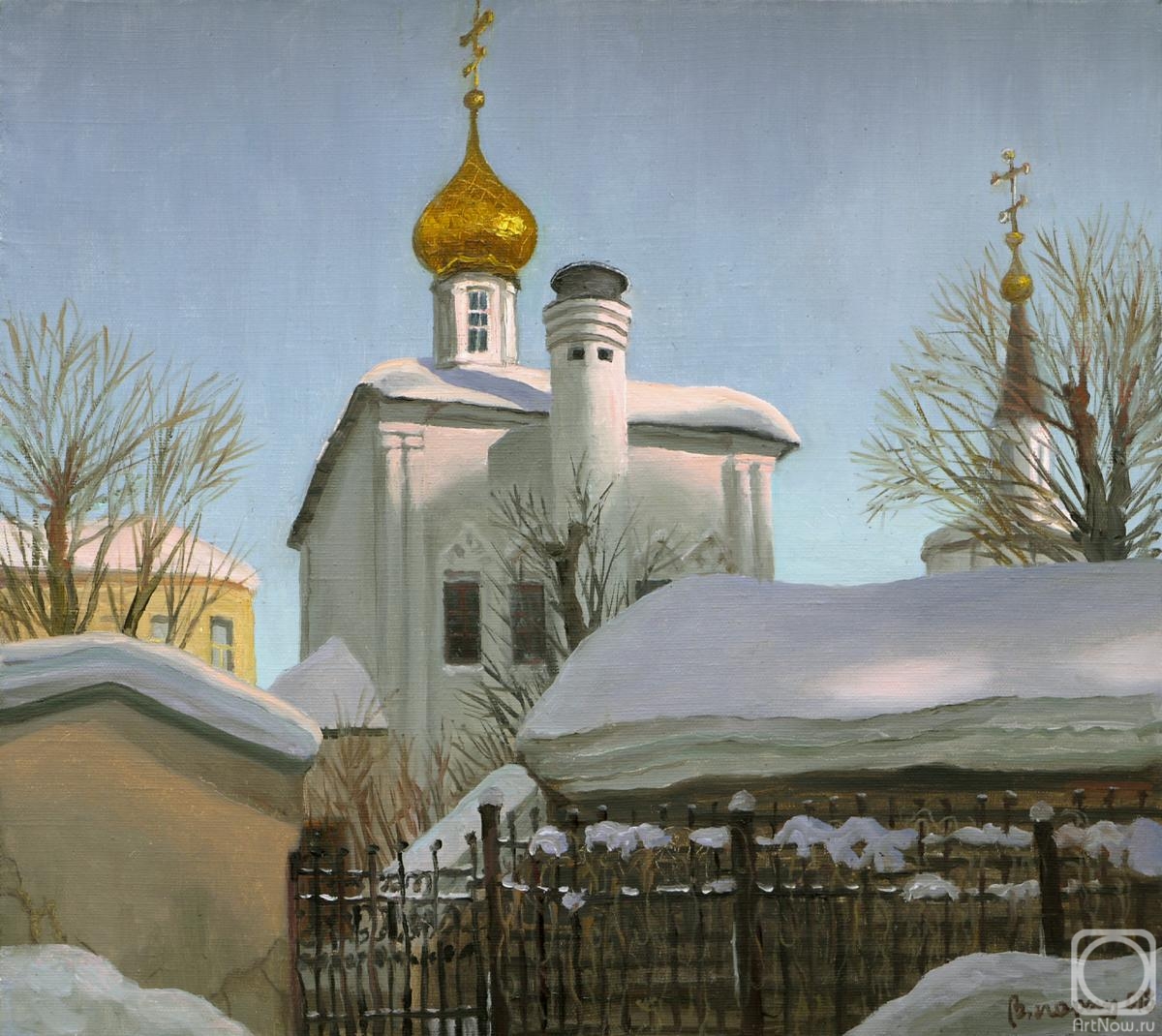 Paroshin Vladimir. The Dormition Church in Pechatniki