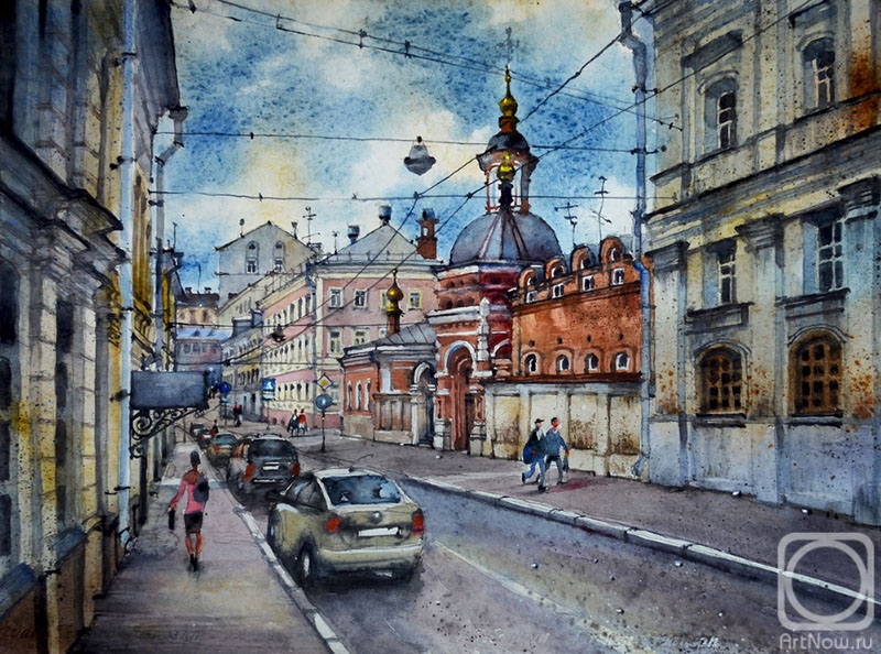 Ivanova Olga. Routes of Moscow