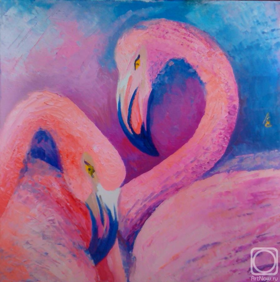 Lantsova Elizabeth. Flamingo